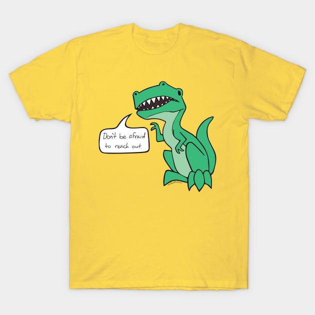 Reach-out Rex T-Shirt by Katie_OFI